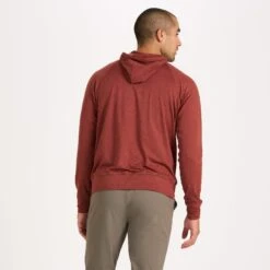 Ponto Performance Half Zip Hoodie | Red Clay Heather 11 Ponto Performance Half Zip Hoodie | Red Clay Heather -Men's Apparel Shop V244HRC 3 234f1f50 542f 4c23 8419 7eea7cb29166