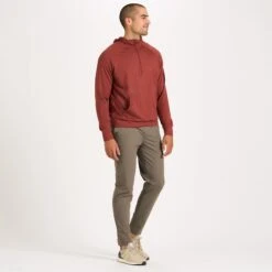 Ponto Performance Half Zip Hoodie | Red Clay Heather 12 Ponto Performance Half Zip Hoodie | Red Clay Heather -Men's Apparel Shop V244HRC 4 ac7ddb43 accb 4ddb 9d77 fa7dfc0ee17f