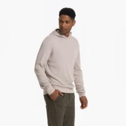 Waffle Hoodie | Dark Salt -Men's Apparel Shop V247DSA 08718