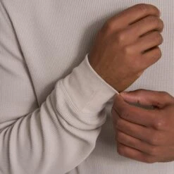 Waffle Hoodie | Dark Salt -Men's Apparel Shop V247DSA 08828