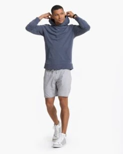 Austin Hoodie | Azure Heather -Men's Apparel Shop V254HAZ 2129