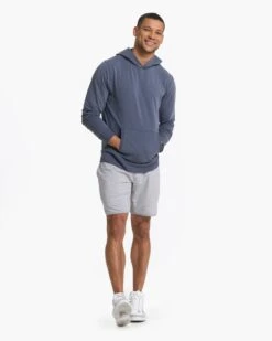 Austin Hoodie | Azure Heather -Men's Apparel Shop V254HAZ 2132