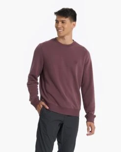 Cypress Crew | Chestnut -Men's Apparel Shop V255CHN 01081