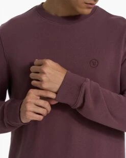 Cypress Crew | Chestnut -Men's Apparel Shop V255CHN 01105