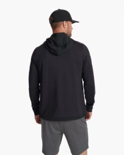 Sunday Element Hoodie | Black 11 Sunday Element Hoodie | Black -Men's Apparel Shop V264BLK FA23 M ECOMM fleece BACK TOPS 4