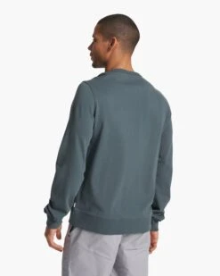 Belleview Crew | Lake -Men's Apparel Shop V280LAK FA23 M ECOMM fleece BACK TOPS 4