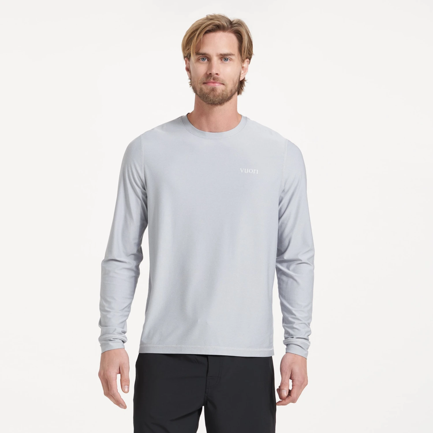 Long-Sleeve Uluwatu 2.0 Water Tee | Platinum Heather 4 Long-Sleeve Uluwatu 2.0 Water Tee | Platinum Heather - Image 2