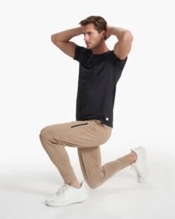 Sunday Performance Jogger | Camel Heather 13 Sunday Performance Jogger | Camel Heather -Men's Apparel Shop V416CMH SP23 M ECOMM PANTS FULL 3305 1X1 9f229039 ad7b 4cd1 977c 58e839b17196