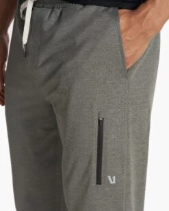 Sunday Performance Jogger | Dusty Pine Heather -Men's Apparel Shop V416HDY FA23 M ECOMM PANTS DETAIL 6