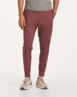 Sunday Performance Jogger | Russet Heather -Men's Apparel Shop V416HRT SP22 M ECOMM BOTTOM 0562