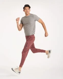Sunday Performance Jogger | Russet Heather -Men's Apparel Shop V416HRT SP22 M ECOMM FULL 0548