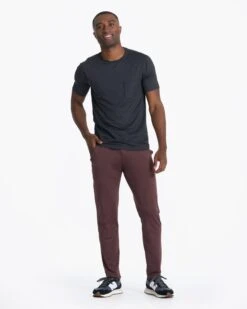 Ponto Performance Pant | Chestnut Heather -Men's Apparel Shop V418HCH 03869