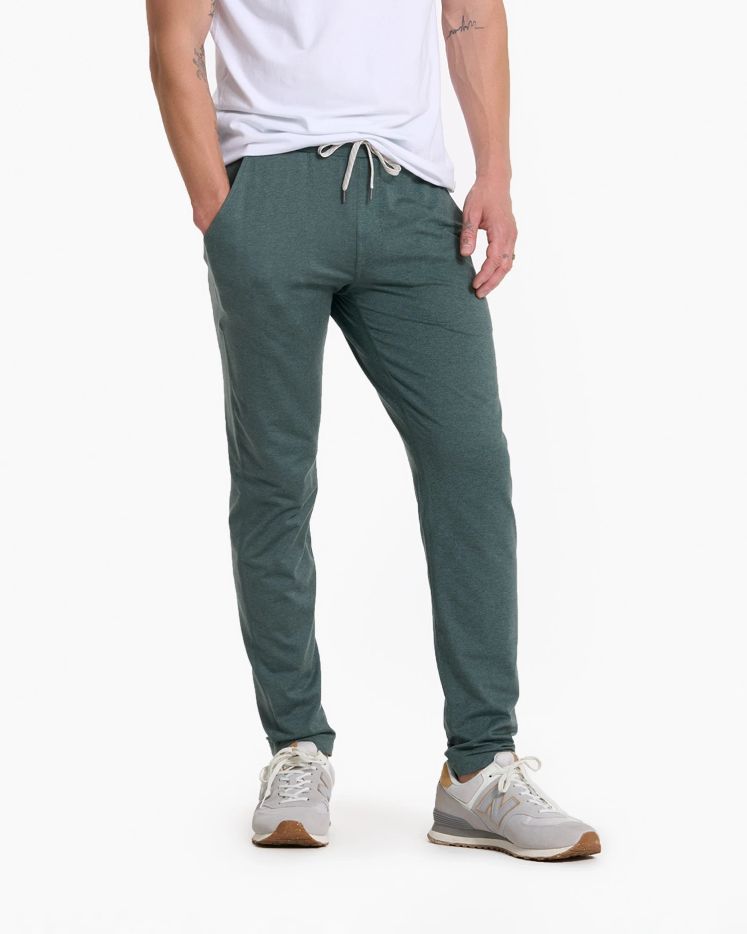 Ponto Performance Pant | Kelp Heather 5 Ponto Performance Pant | Kelp Heather - Image 3