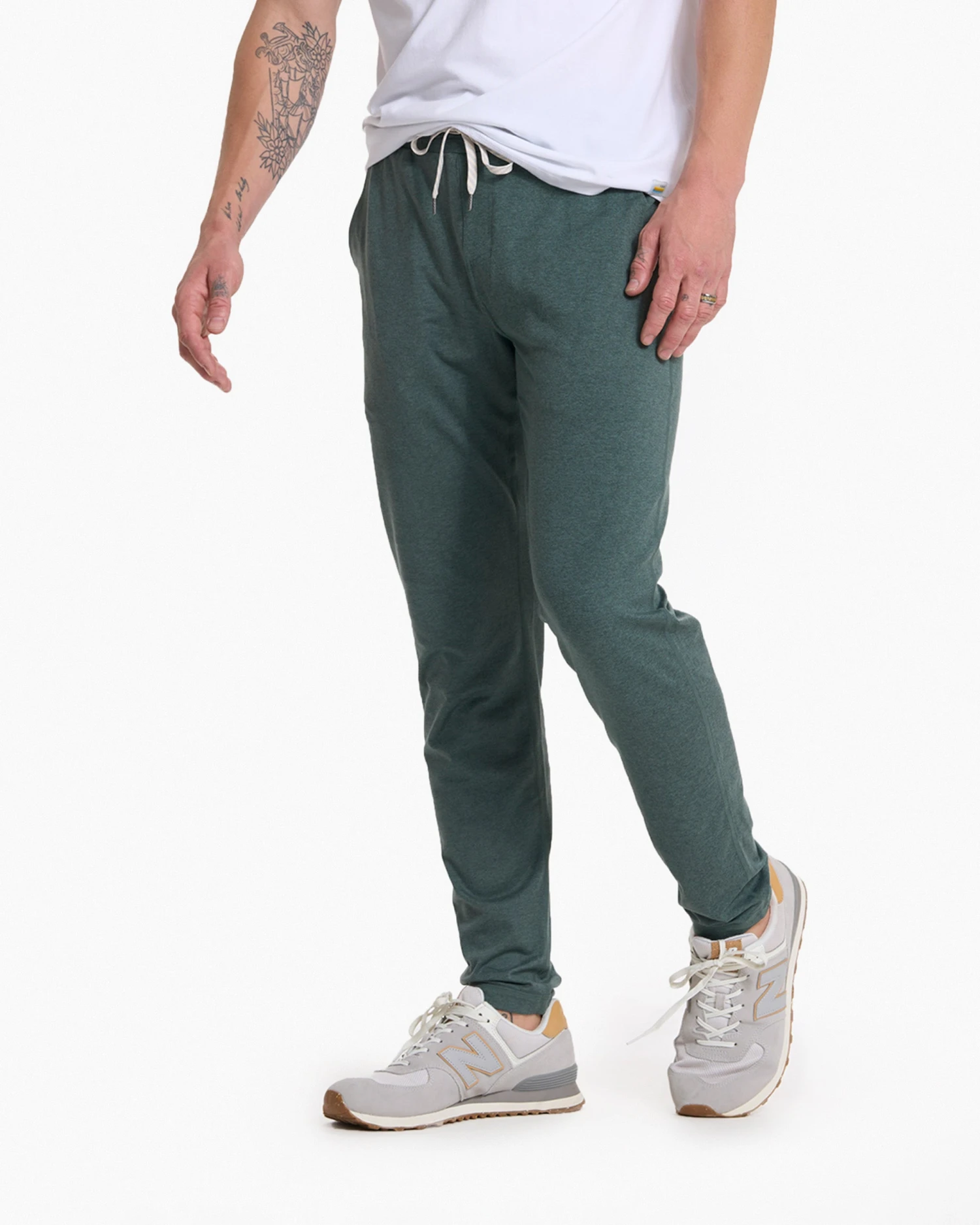 Ponto Performance Pant | Kelp Heather 7 Ponto Performance Pant | Kelp Heather - Image 5