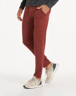 Ponto Performance Pant | Red Clay Heather -Men's Apparel Shop V418HRC 2239