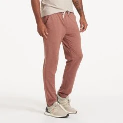 Ponto Performance Pant | Terracotta Heather -Men's Apparel Shop V418HTE 1089