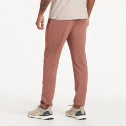 Ponto Performance Pant | Terracotta Heather -Men's Apparel Shop V418HTE 1093