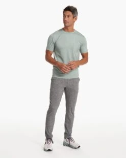 Ponto Performance Pant | Heather Grey 9 Ponto Performance Pant | Heather Grey -Men's Apparel Shop V418HTG SP19 M ECOMM BOTTOM 3006