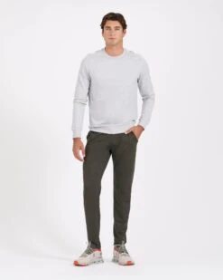 Ponto Performance Pant | Oregano Heather 11 Ponto Performance Pant | Oregano Heather -Men's Apparel Shop V418ORE 4