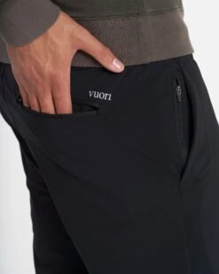 Fleet Pant | Black -Men's Apparel Shop V429BLK 2