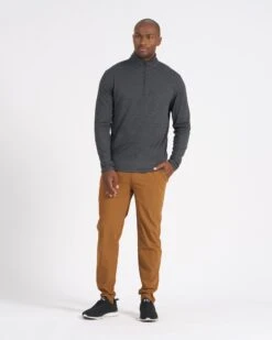 Fleet Pant | Tobacco -Men's Apparel Shop V429TOB 4