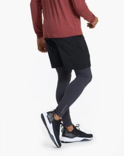 Limitless Compression Tight | Charcoal -Men's Apparel Shop V432CCL 2709
