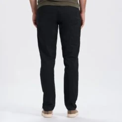 Collins Chino Pant | Black -Men's Apparel Shop V433BLK 3