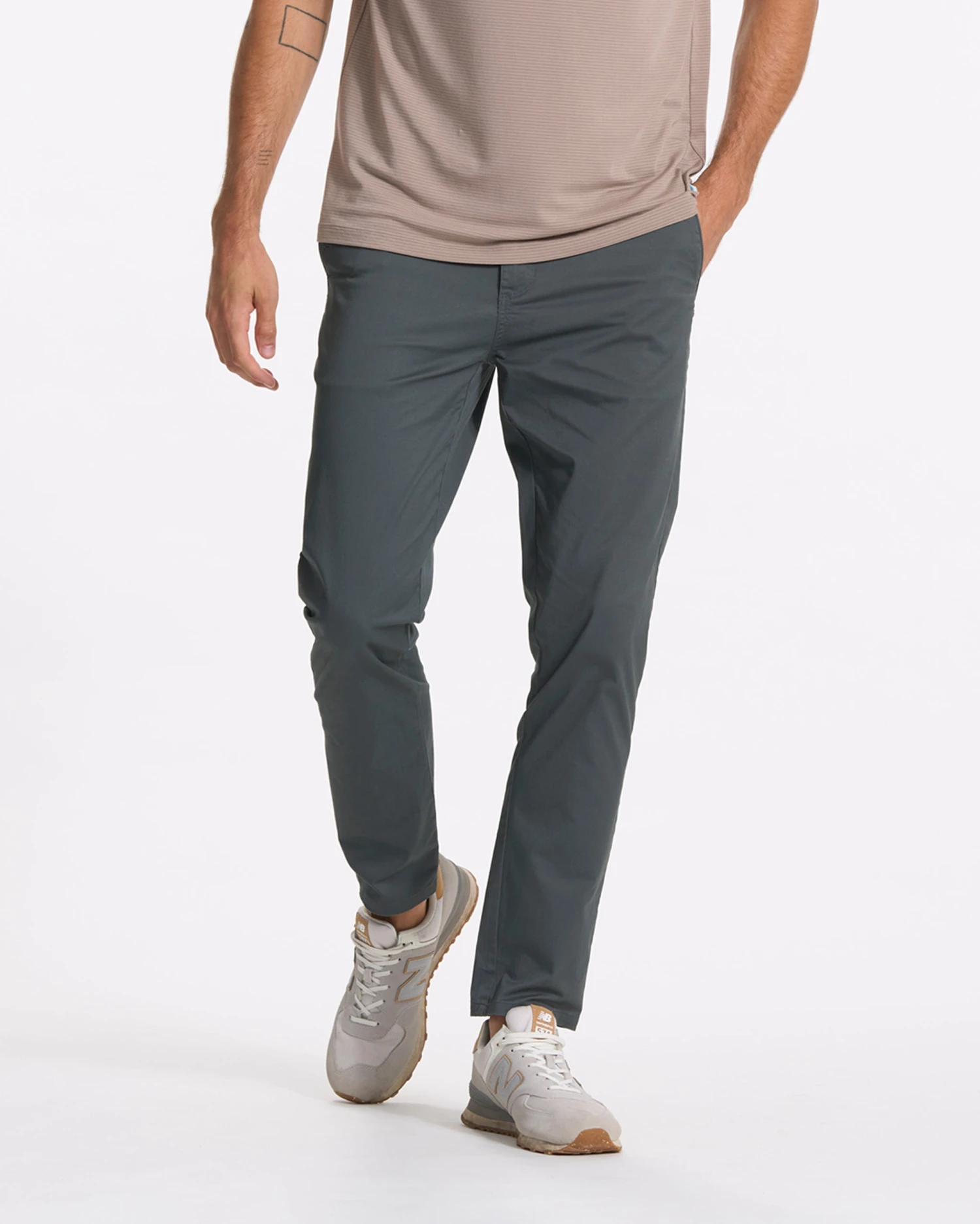 Collins Chino Pant | Smoked Beryl 4 Collins Chino Pant | Smoked Beryl - Image 2