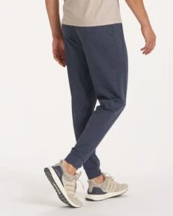 Ponto Performance Jogger | Azure Heather -Men's Apparel Shop V438HAZ 3701