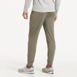 Ponto Performance Jogger | Light Oregano Heather -Men's Apparel Shop V438HLO 1632