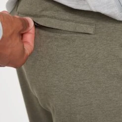 Ponto Performance Jogger | Light Oregano Heather -Men's Apparel Shop V438HLO 1639