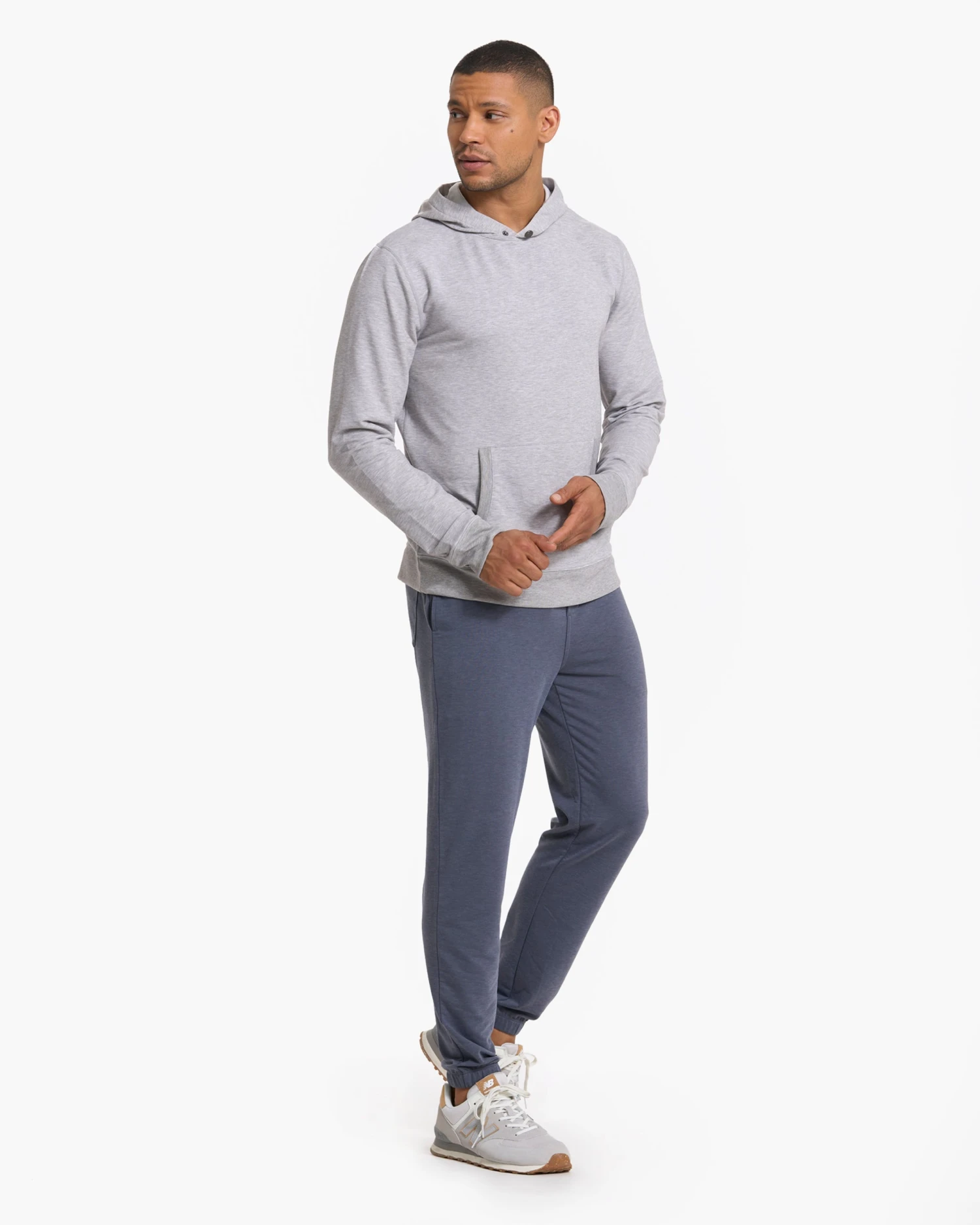 Austin Sweatpant | Azure Heather 8 Austin Sweatpant | Azure Heather - Image 6