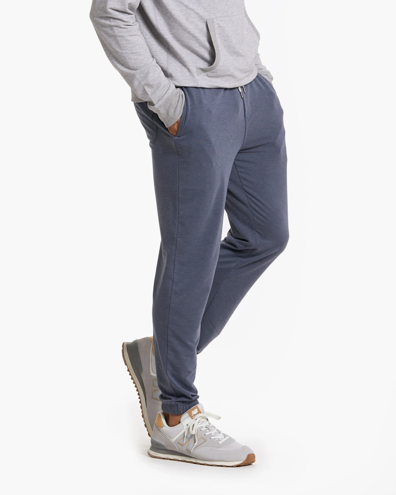 Austin Sweatpant | Azure Heather 6 Austin Sweatpant | Azure Heather - Image 4