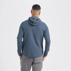 Outdoor Trainer Shell | Azure Linen Texture -Men's Apparel Shop V512AZL 3 5a3a8223 b57f 4671 bdb6 a586755d9a48