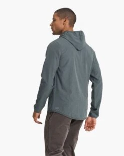 Outdoor Trainer Shell | Smoked Beryl Linen Texture -Men's Apparel Shop V512SBX SP23 M ECOMM JACKETS DETAIL 2609 1x1 aeb10fc4 4ad6 411e a0df 66aec4851b92