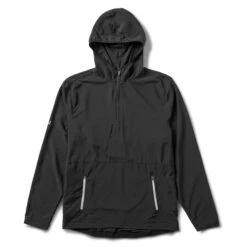 Fields Packable Pullover | Black