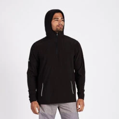 Fields Packable Pullover | Black -Men's Apparel Shop V516BLK 2 b641e022 4ebe 4321 943b 1f56ffe7546f