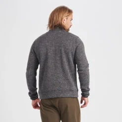 Durango Half Zip | Black Heather -Men's Apparel Shop V519HBK 3 update