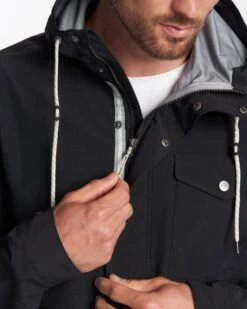 Palisades Rain Jacket | Black 12 Palisades Rain Jacket | Black -Men's Apparel Shop V525BLK FA23 M ECOMM jackets DETAIL 8