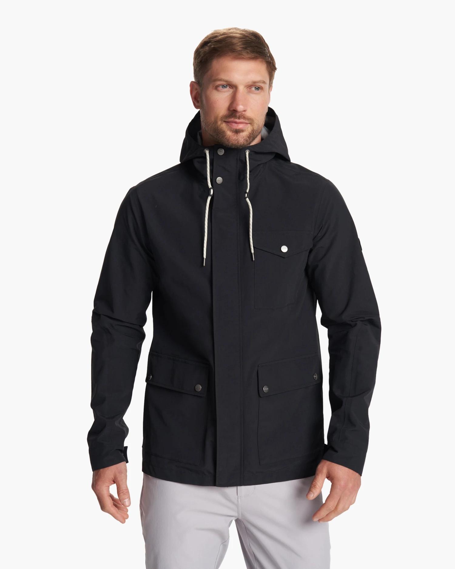 Palisades Rain Jacket | Black 4 Palisades Rain Jacket | Black - Image 2