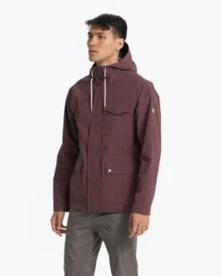 Palisades Rain Jacket | Chestnut -Men's Apparel Shop V525CHN 04356