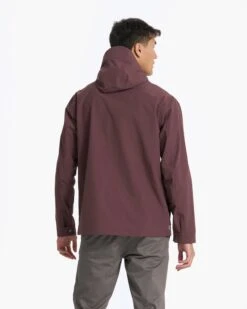 Palisades Rain Jacket | Chestnut -Men's Apparel Shop V525CHN 04362