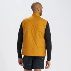 Topanga Insulation Vest | Cognac -Men's Apparel Shop V530COG 3