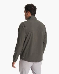 Venture Track Jacket | Balsam Linen Texture -Men's Apparel Shop V536BLN FA23 M ECOMM jackets BACK TOPS 5