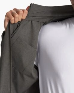 Venture Track Jacket | Balsam Linen Texture -Men's Apparel Shop V536BLN FA23 M ECOMM jackets DETAIL 9