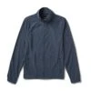 Venture Track Jacket | Navy Linen Texture -Men's Apparel Shop V536NVL