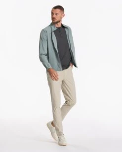 Venture Track Jacket | Stormy Linen Texture -Men's Apparel Shop V536SNT SP23 M ECOMM JACKETS FULL 3501 1X1 1f7780b7 6eb1 4008 9367 01059220772d