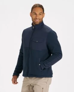Morrow Sherpa Jacket | Ink -Men's Apparel Shop V537INK 2 96c24f61 6388 4e72 a82f 9b027cb38f27