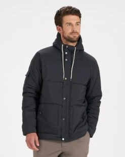 Langley Insulated Jacket | Black -Men's Apparel Shop V541BLK 2 05f315df 8b08 4233 aabd b66f7596ea75