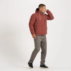 Langley Insulated Jacket | Red Clay -Men's Apparel Shop V541RCL 4 d850bb61 90ce 4238 9803 118eac6d5792